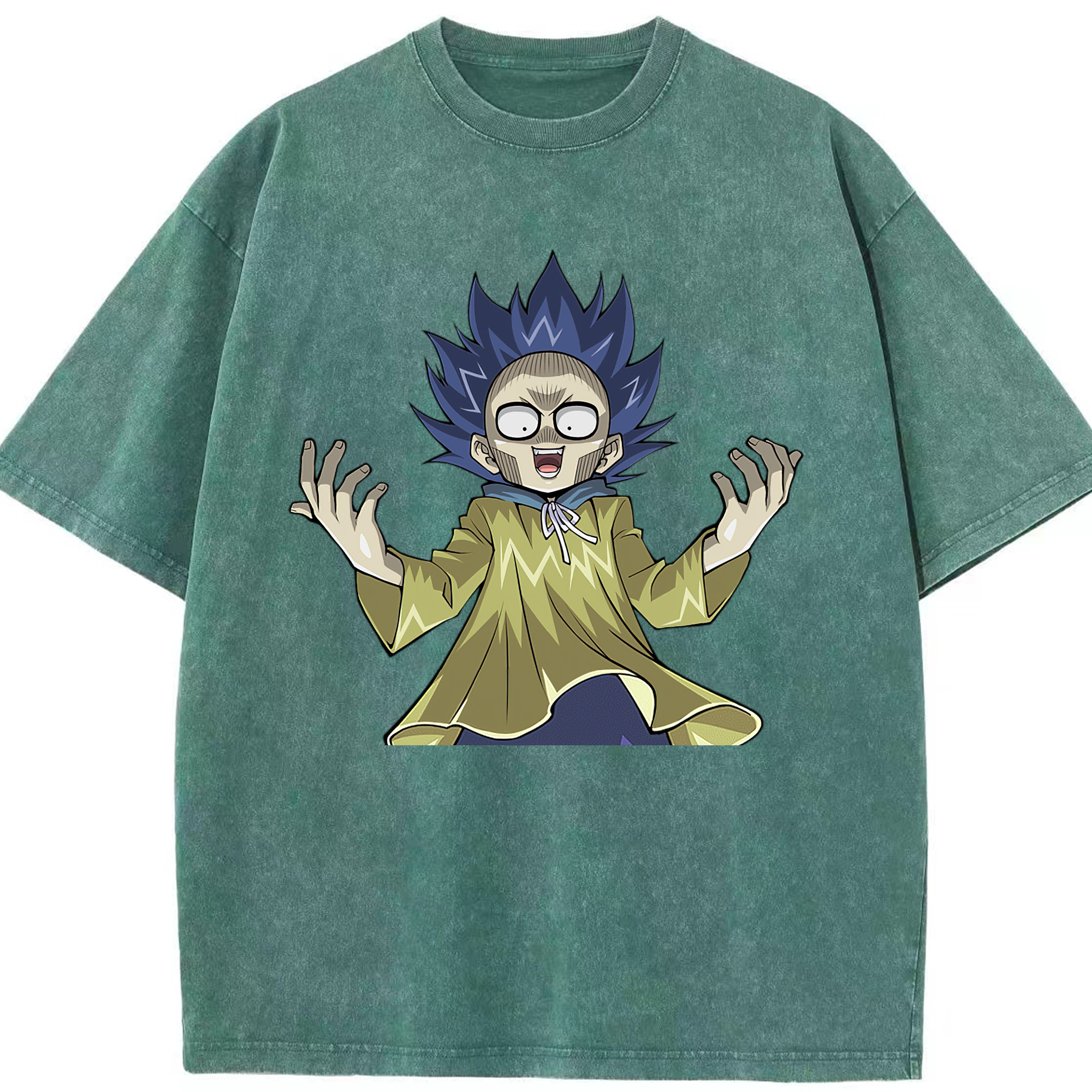 （画像用） 遊☆戯☆王 Yu-Gi-Oh! 綿100% ヴィンテージ風 半袖Tシャツ（フロントプリント）
